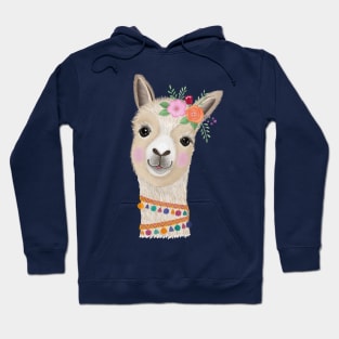 Llama lady Hoodie